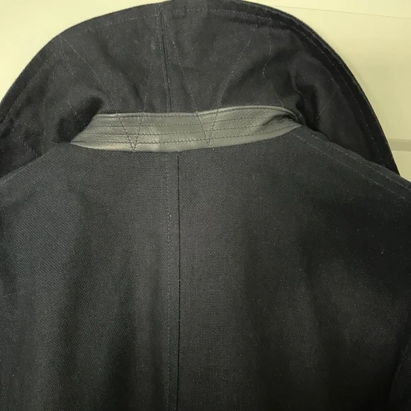 Golden Bear Made in USA Men’s Real Indigo PeaCoat Medium - Picture 7 of 10